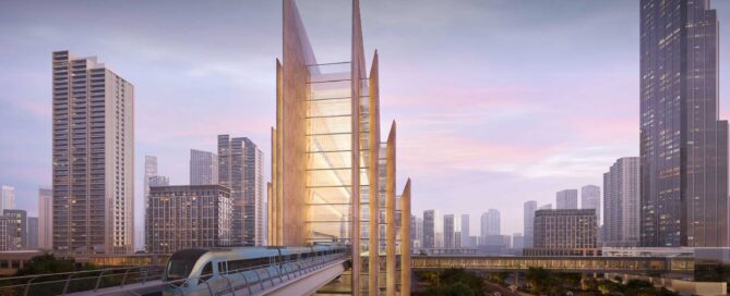 EMAAR-Metro-Blueline-station-Dubai-Creek-Harbour