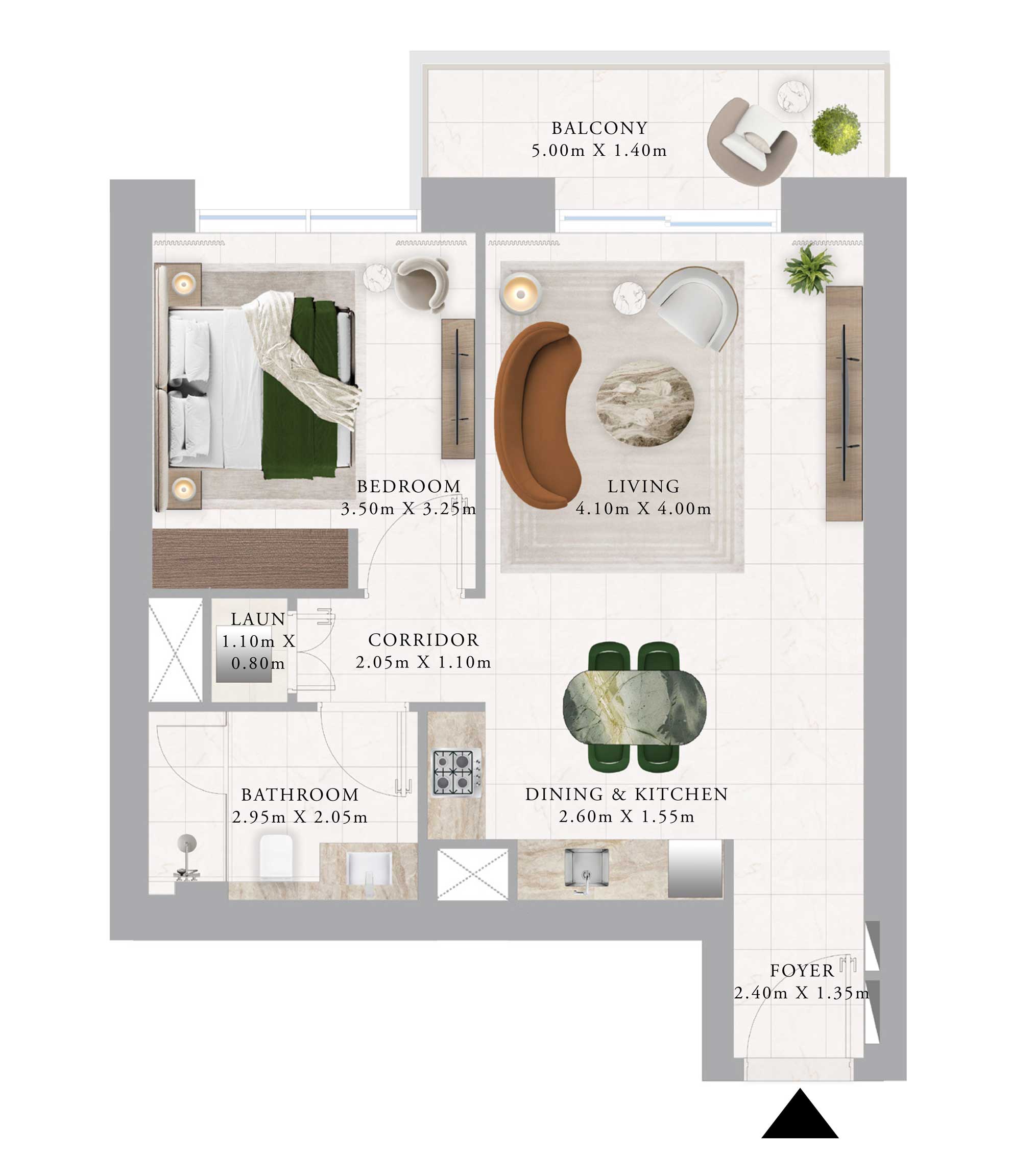 floorplan-1bedroom-780.49sqft-AddressResidences-EMAAR-DubaiCreekHarbour