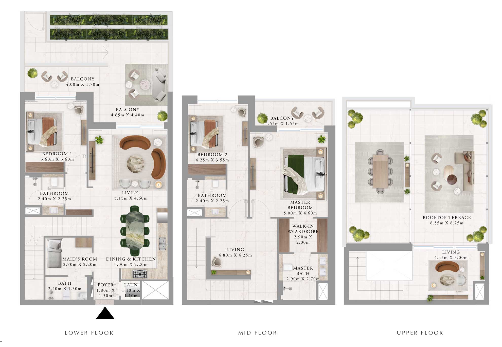 floorplan-3bedroomtownhouse-3546sqft-AddressResidences-EMAAR-DubaiCreekHarbour